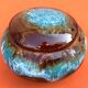 1960s Candy dish / Jewelry box Glazed ceramic