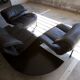 Leather sofa model "Veranda" Vico Magistretti for Cassina