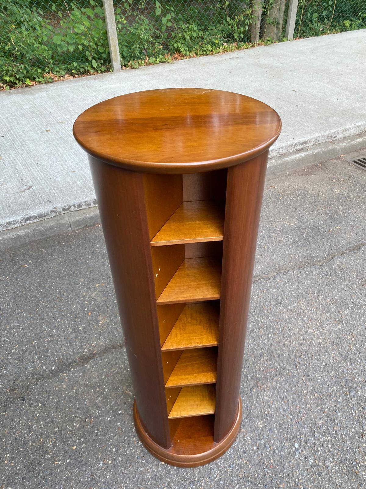 Rotating wooden stool 100cm made in France