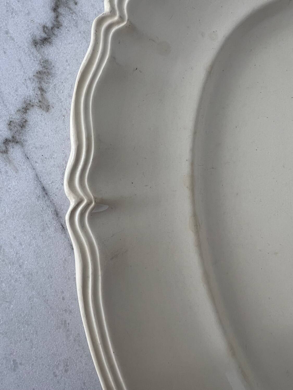 Presentation dish - Digoin Sarreguemines France