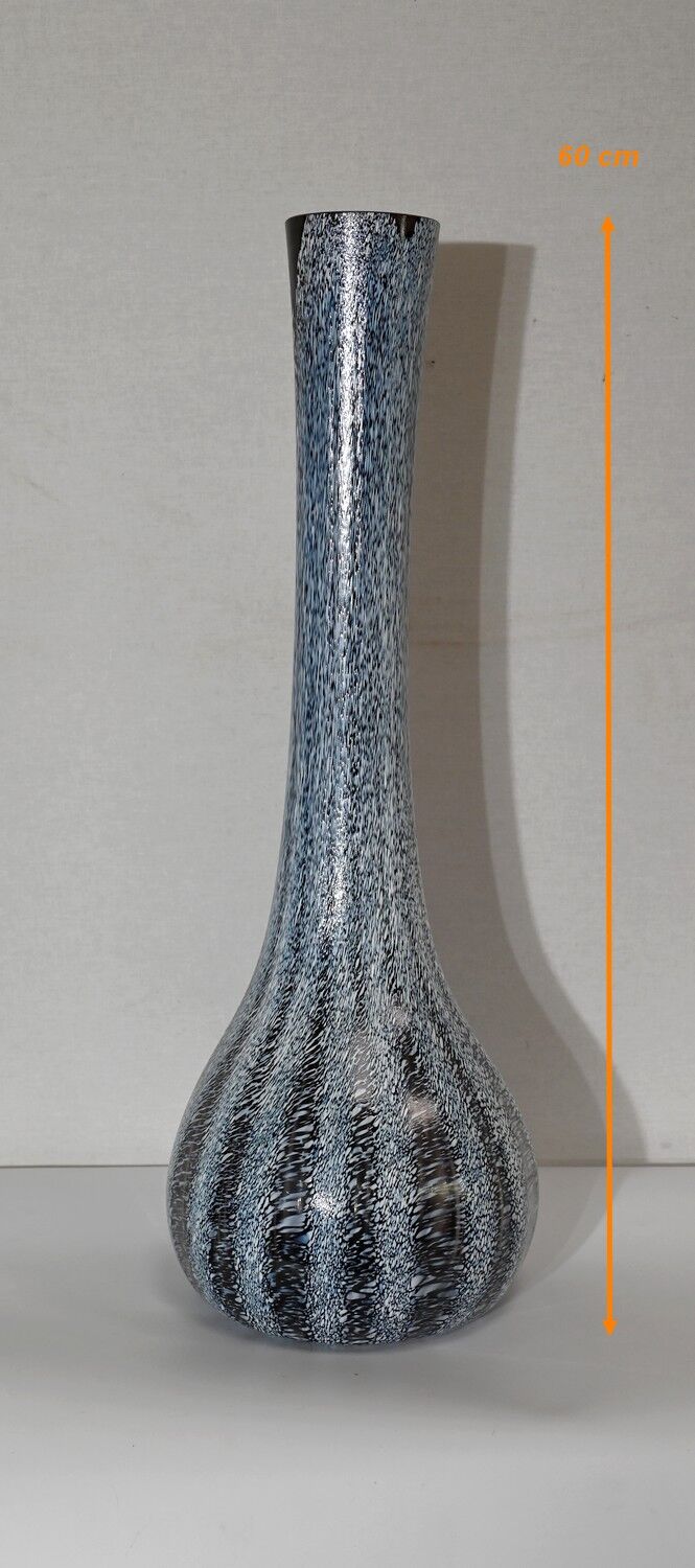 Jasper glass vase