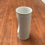 White porcelain vase from mid-century by Bjørn Wiinblad for Rosenthal.