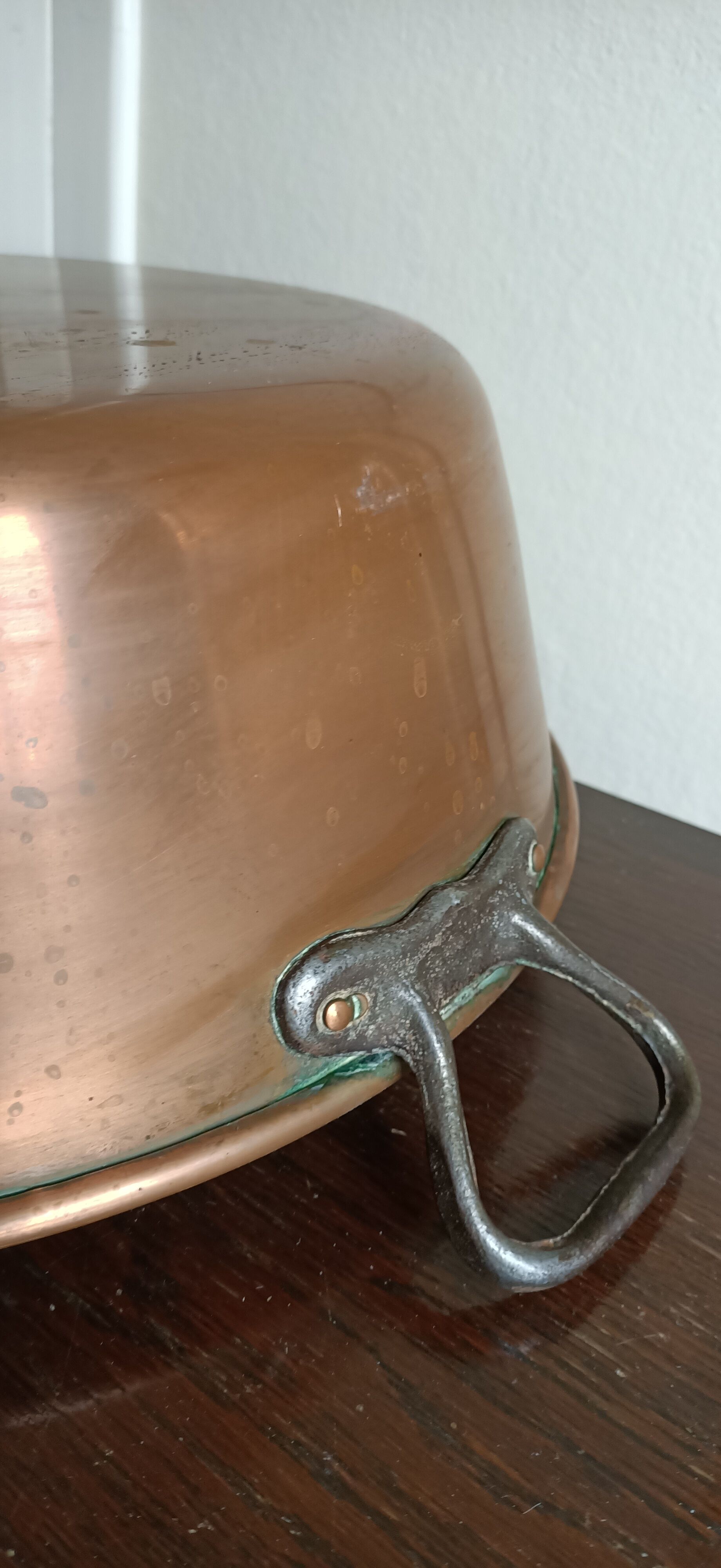 Bassine à confiture en cuivre
