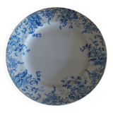 Large iron earth dish Campanules Saint Amand Hamage