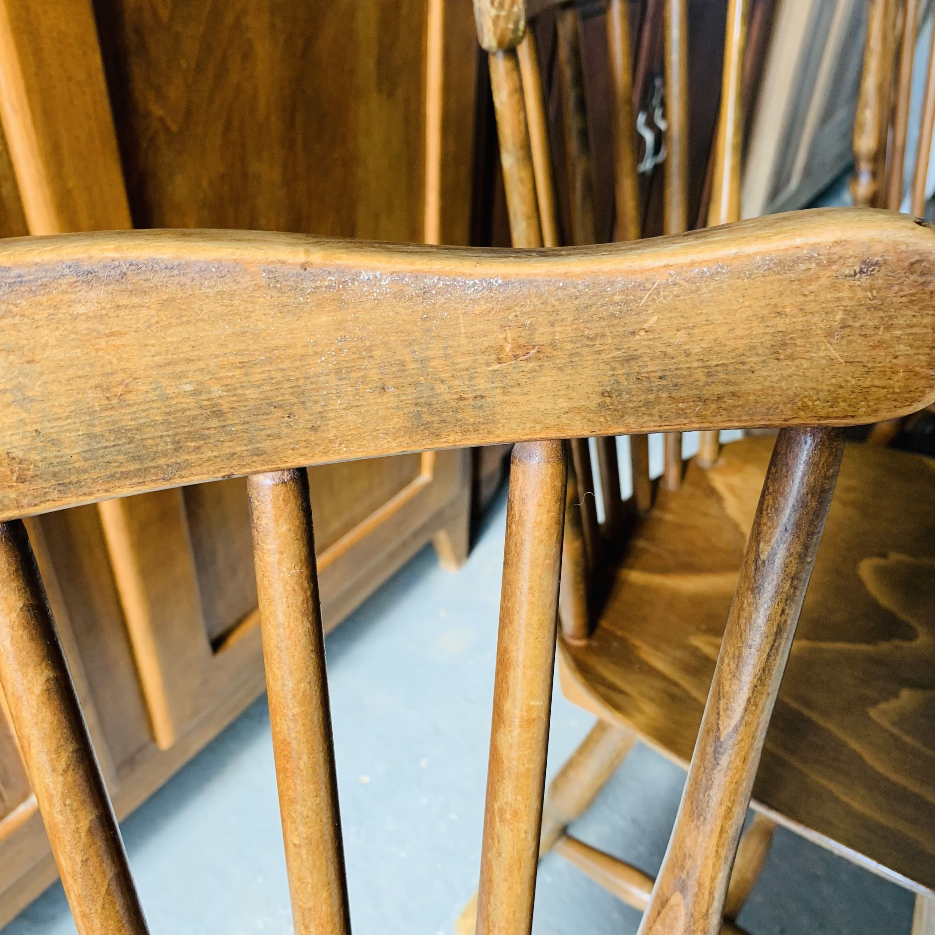 Set of 4 Baumann bistro chairs, Tacoma model