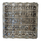 Mid century modernist rare kinkeldy square flush mount light