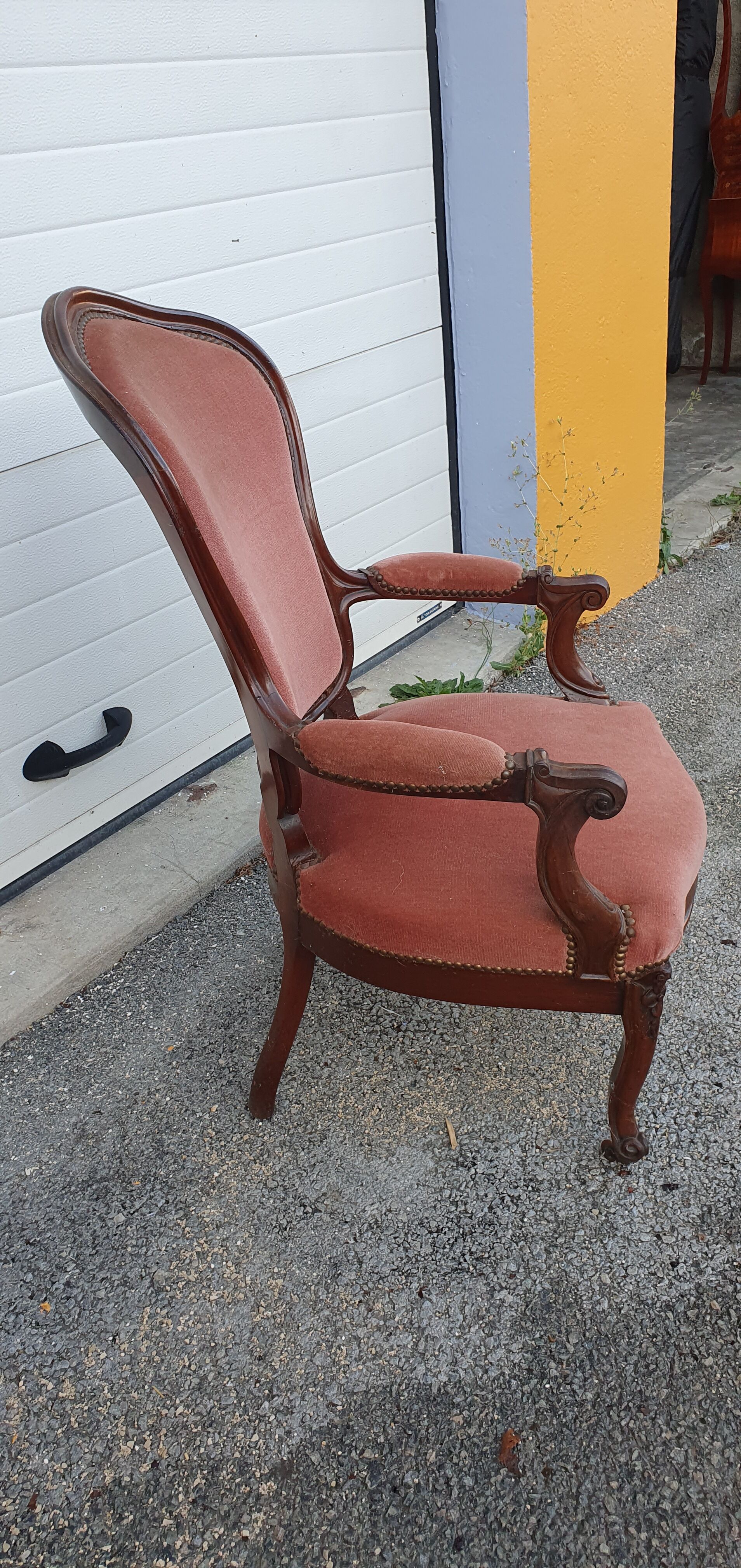 Fauteuil bergère de 1900