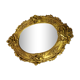 Miroir doré biseauté 39x53cm