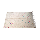Berber carpet Blessed Ouarain with multicolored and white polka dots in wool
