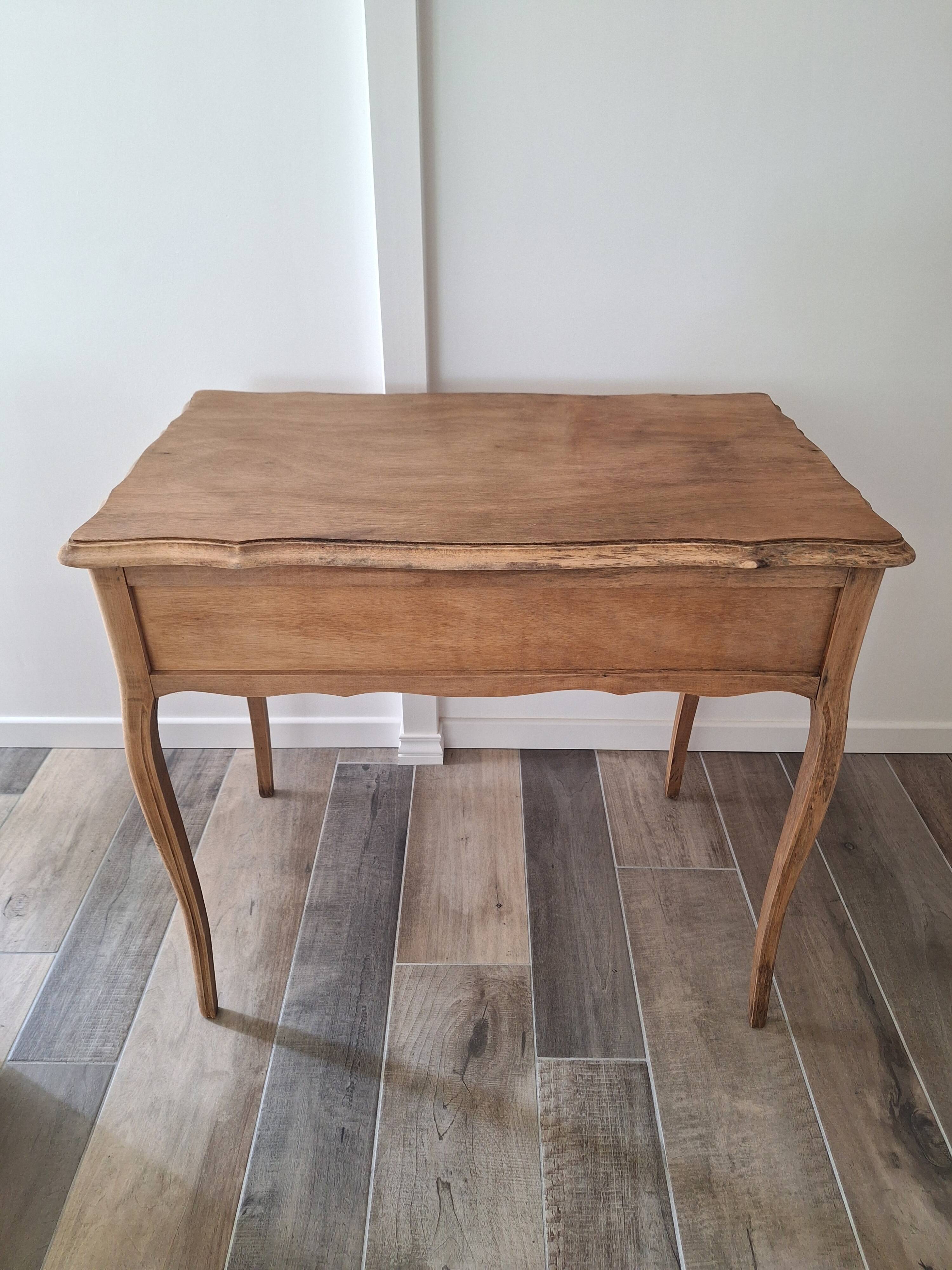 Wooden console desk
