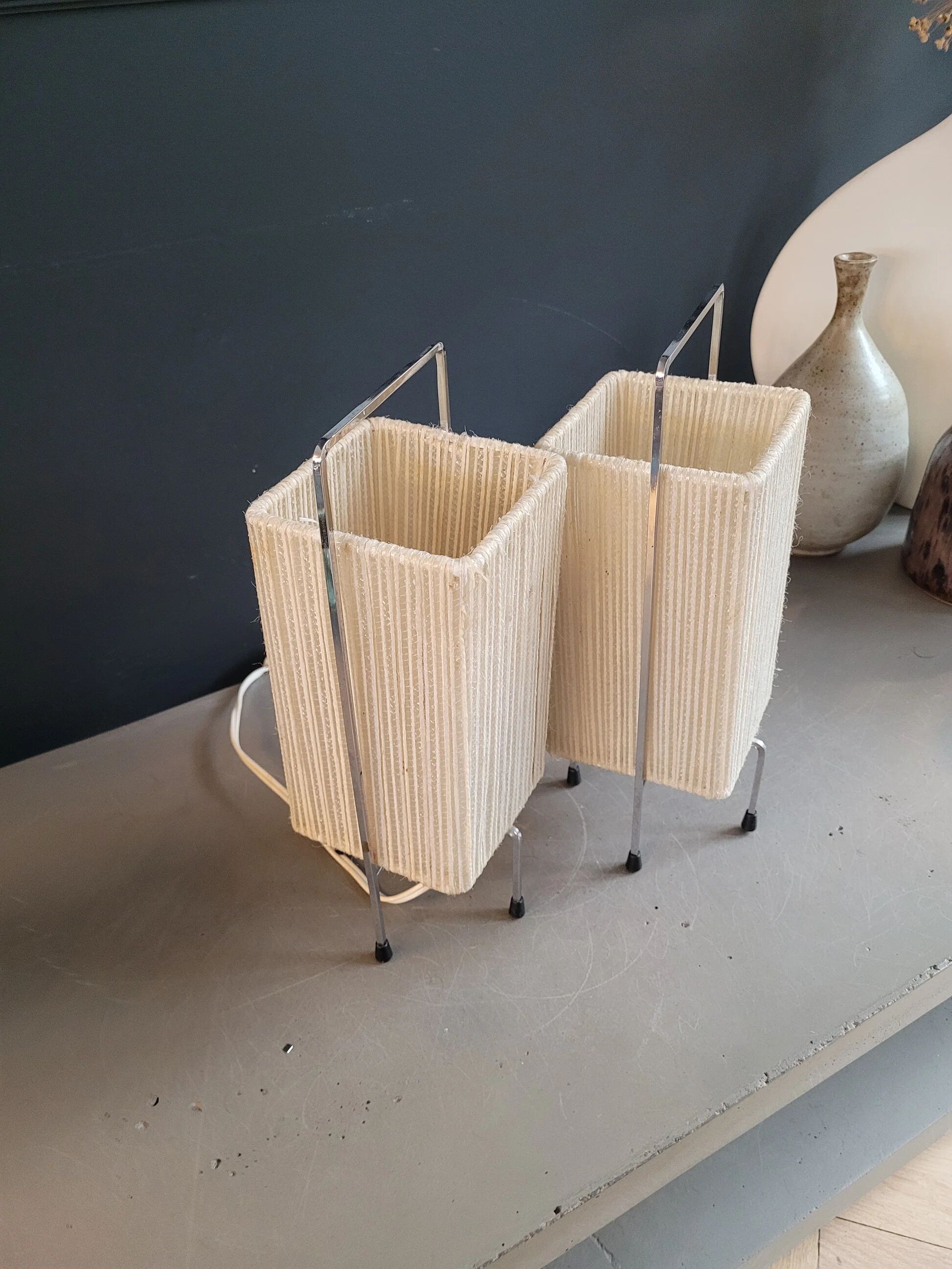 Pair of vintage lamps - Ref 839