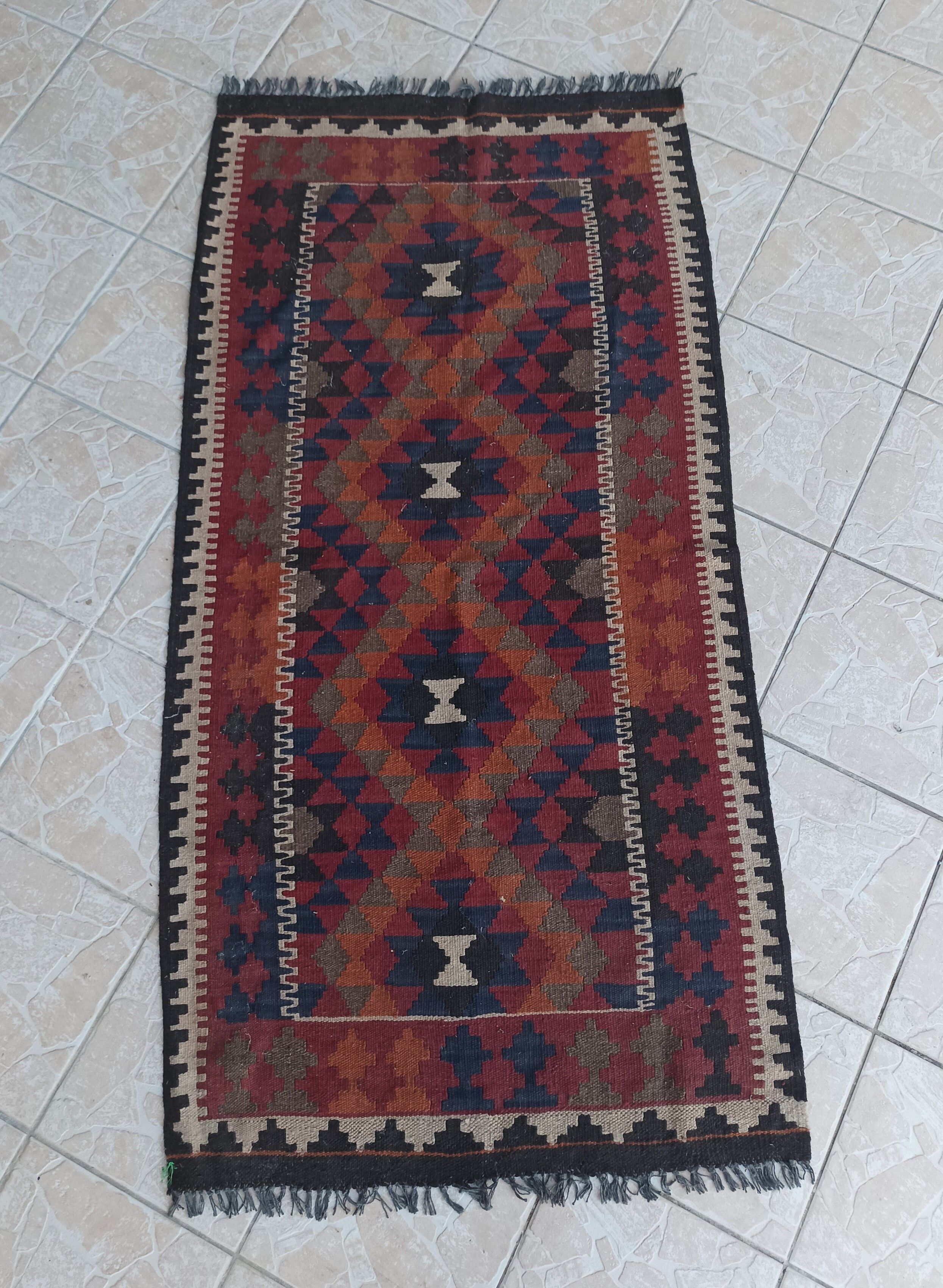 Vintage Kilim rug 200 x 97