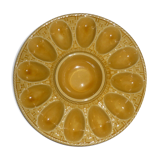 Presentation dish plate for eggs