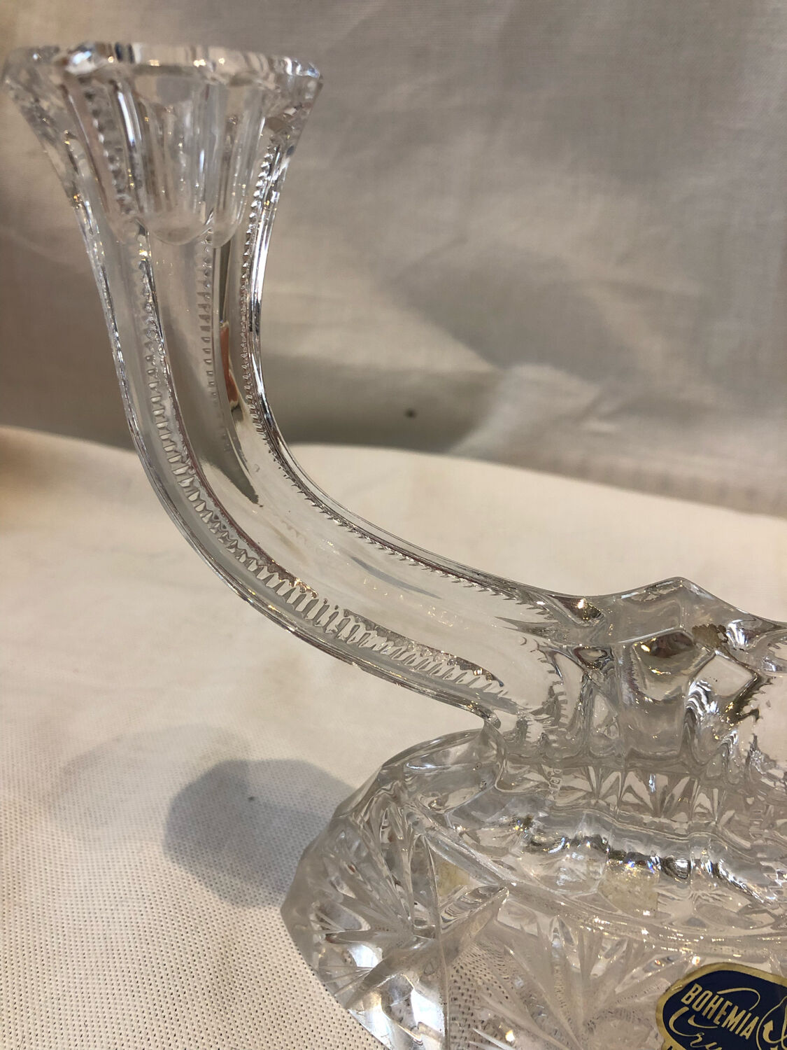 Crystal candlestick
