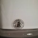 Contemporary handmade vase in opaline.