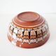 Terracotta salad bowl Bulgaria folk art