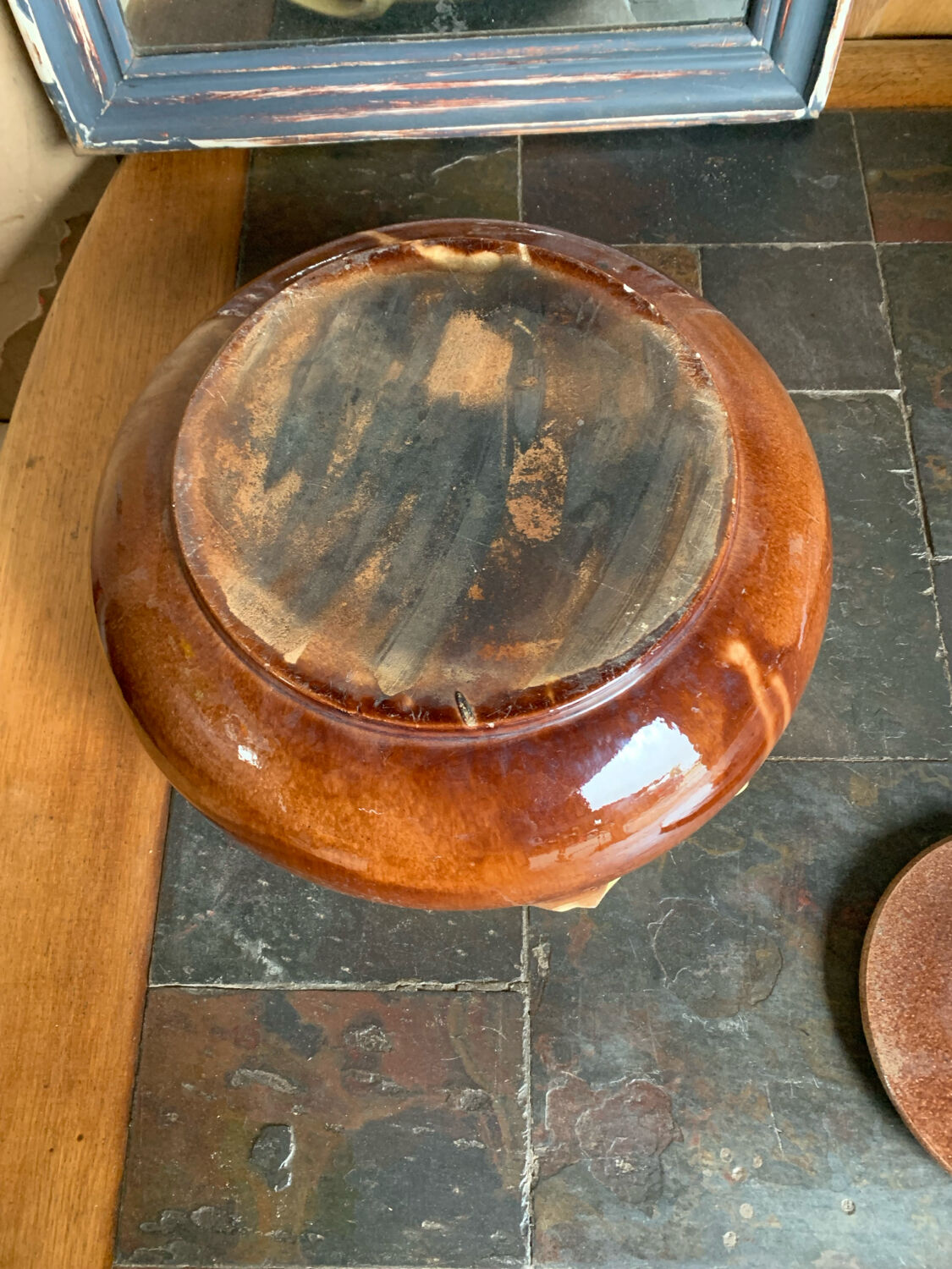 Old tripière in Orchies earthenware