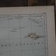 Central America, old map 1887 – Vintage geographical map.