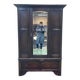 English oak wardrobe from the beginning of the 20th century - Dismantable into 3 parts