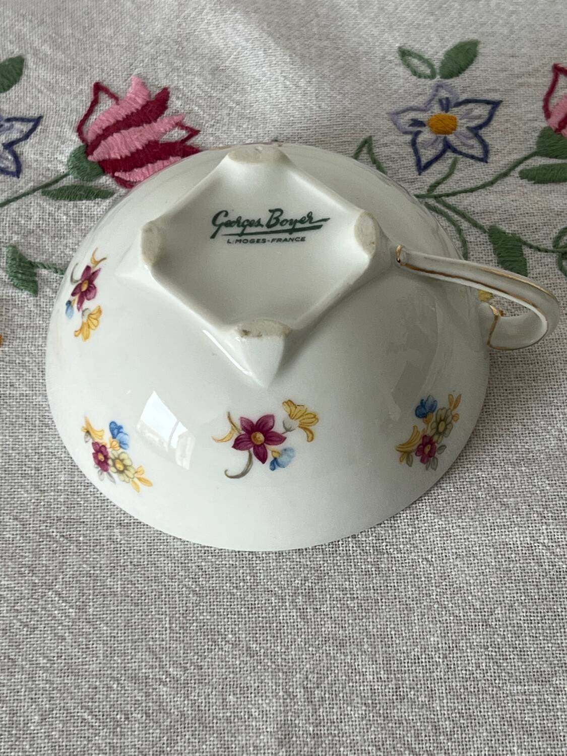 Georges Boyer porcelain set 1934