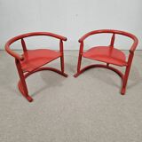 Pair of Karin Mobring children's chairs - Vintage Ikea chair