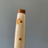 Series of 12 serrated vintage table knives