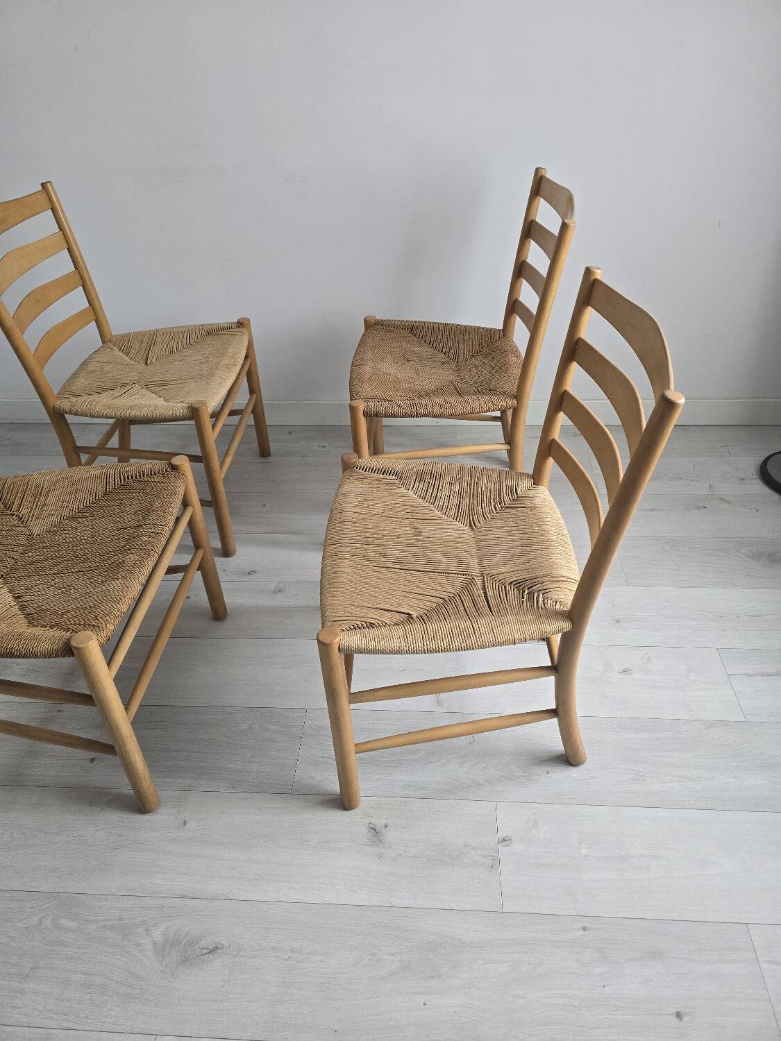 4× Chaises de salle à manger Fritz Hansen