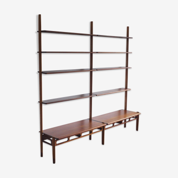 Mid-century Danish Teak Shelf by William Watting for A/S Mikael Laursen, 1950s