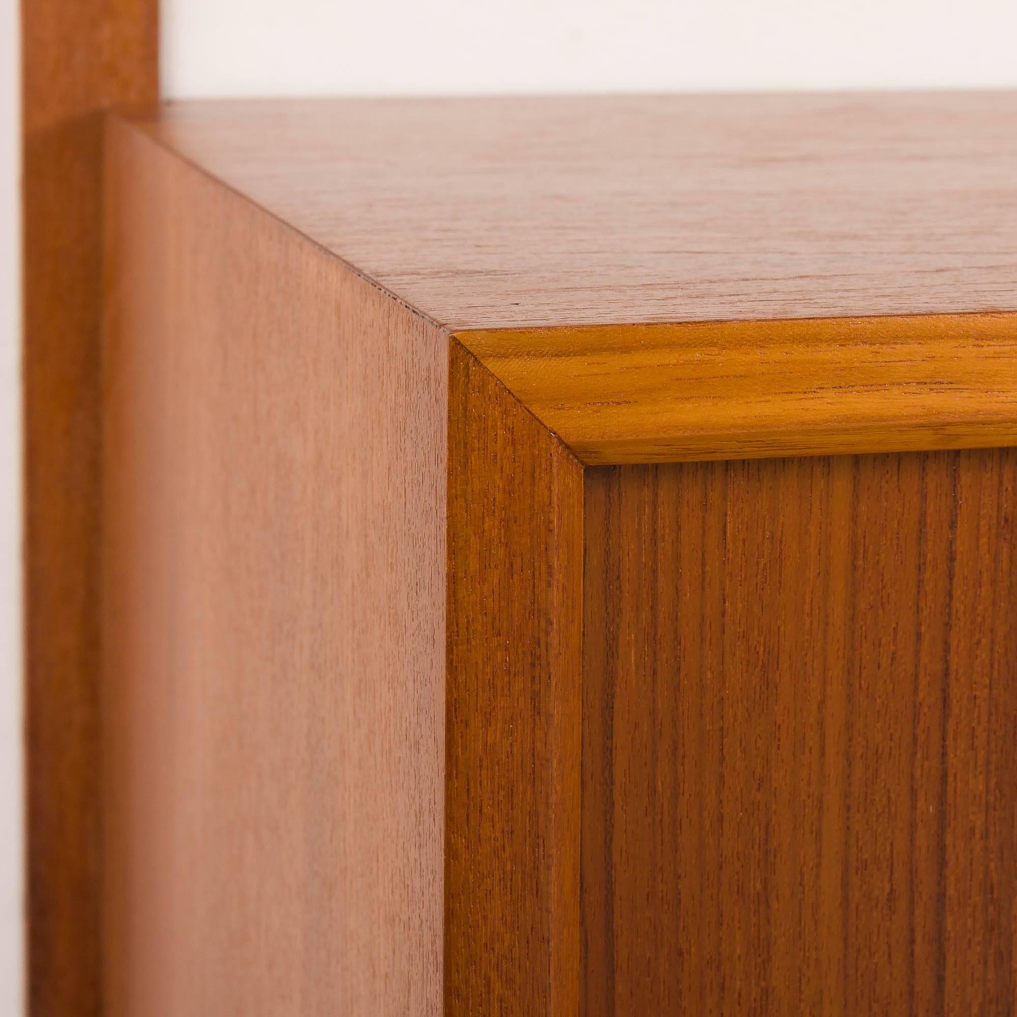 Poul Cadovius teak wall unit for Cado, 1960s
