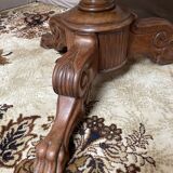 Charles x pedestal table in mahogany