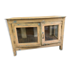 Wooden glass display cabinet