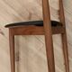 4 chaises "roundette" Hans Olsen par Frem Rolje 1960
