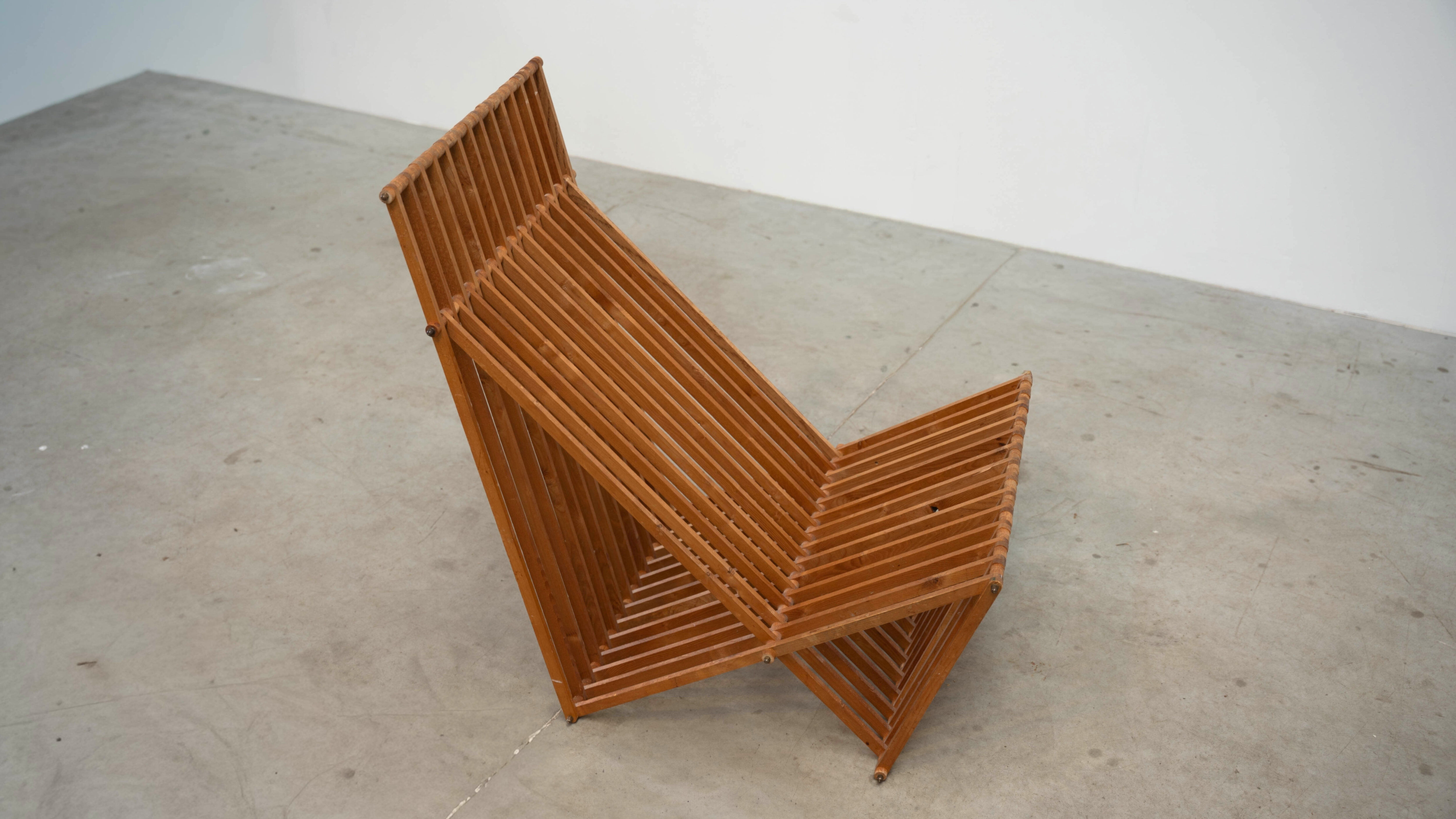 Unique Scandinavian lounge chair