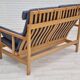 1970s, Danish design by Børge Mogensen, sofa model 2252, oak, furniture wool