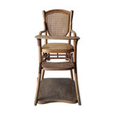High canne chair