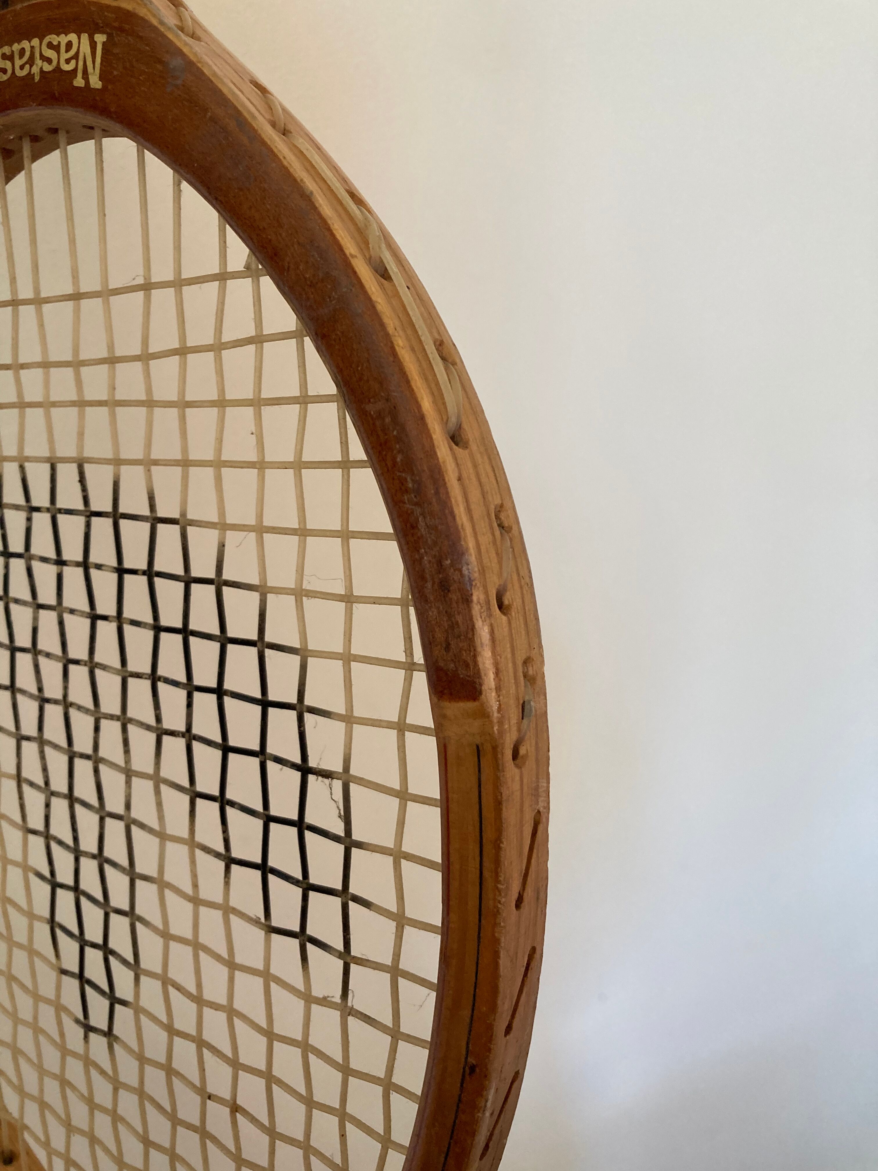 Vintage Adidas tennis racket