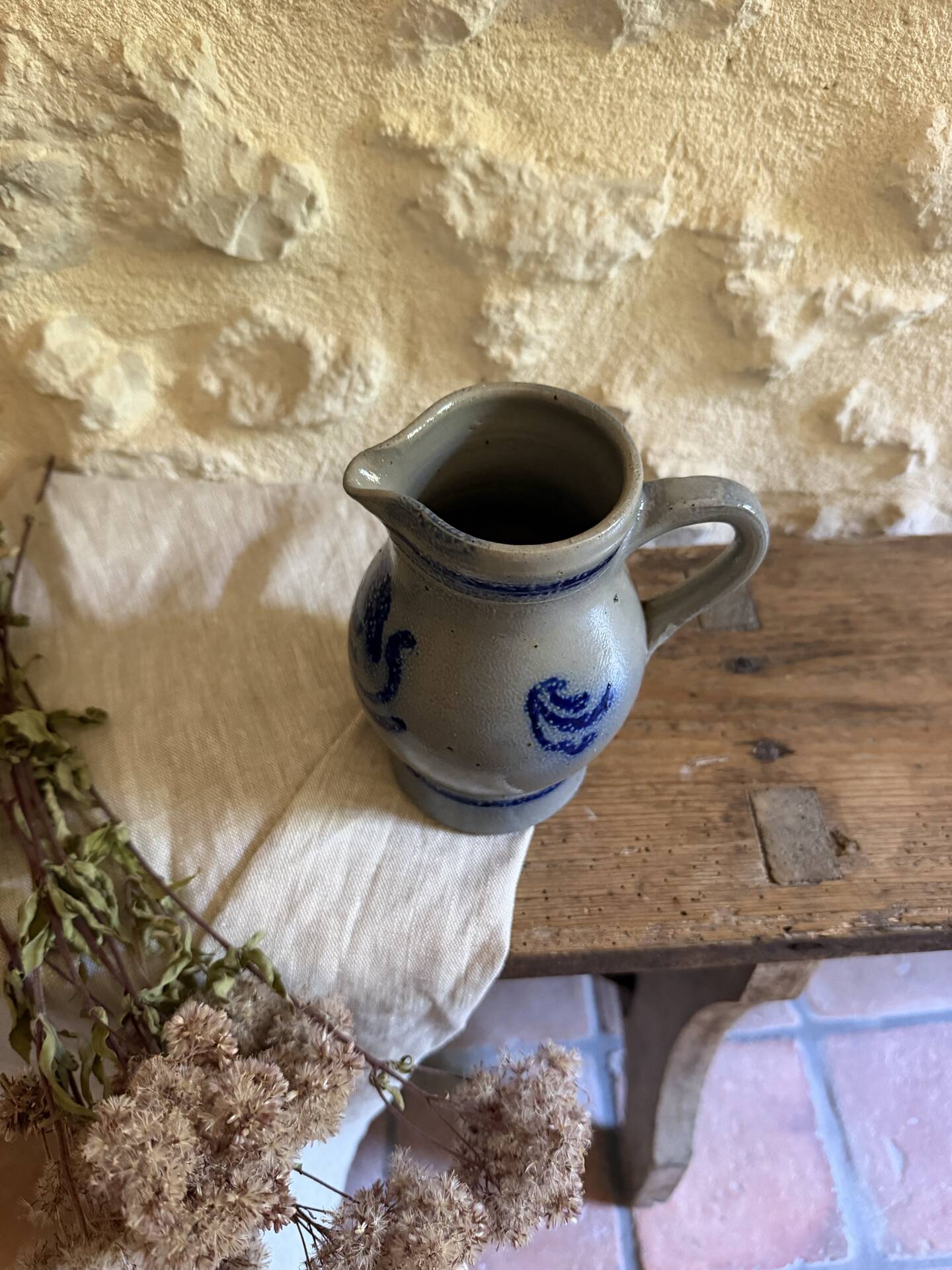 Vintage stoneware jug