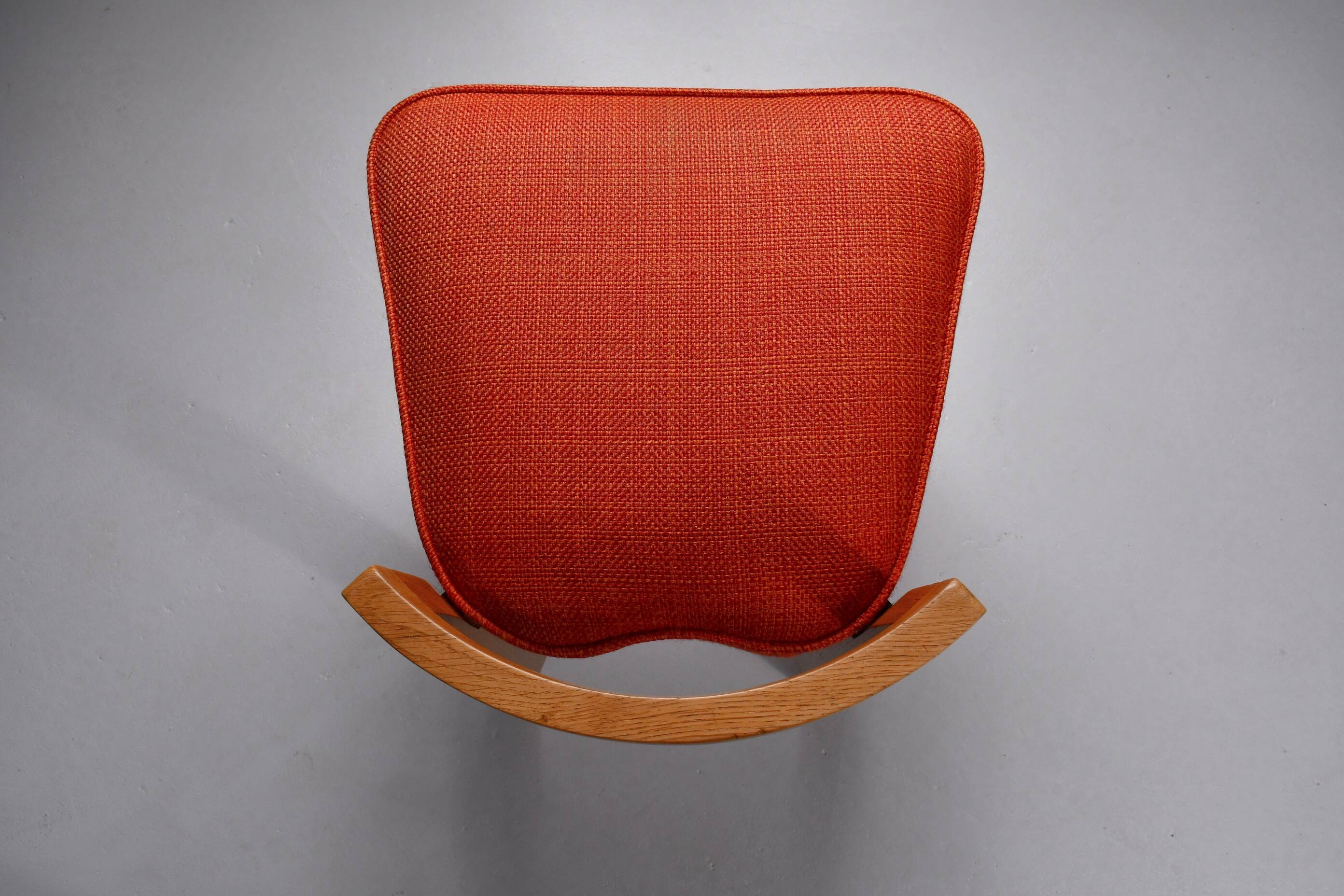 Chaise Boudoir "Rubercrin" de Guillerme et Chambron pour Votre Maison. années 1950