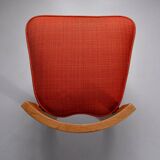 Chaise Boudoir "Rubercrin" de Guillerme et Chambron pour Votre Maison. années 1950