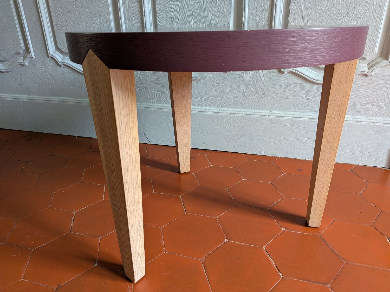 Table Massaï en chêne de Philippe Hurel