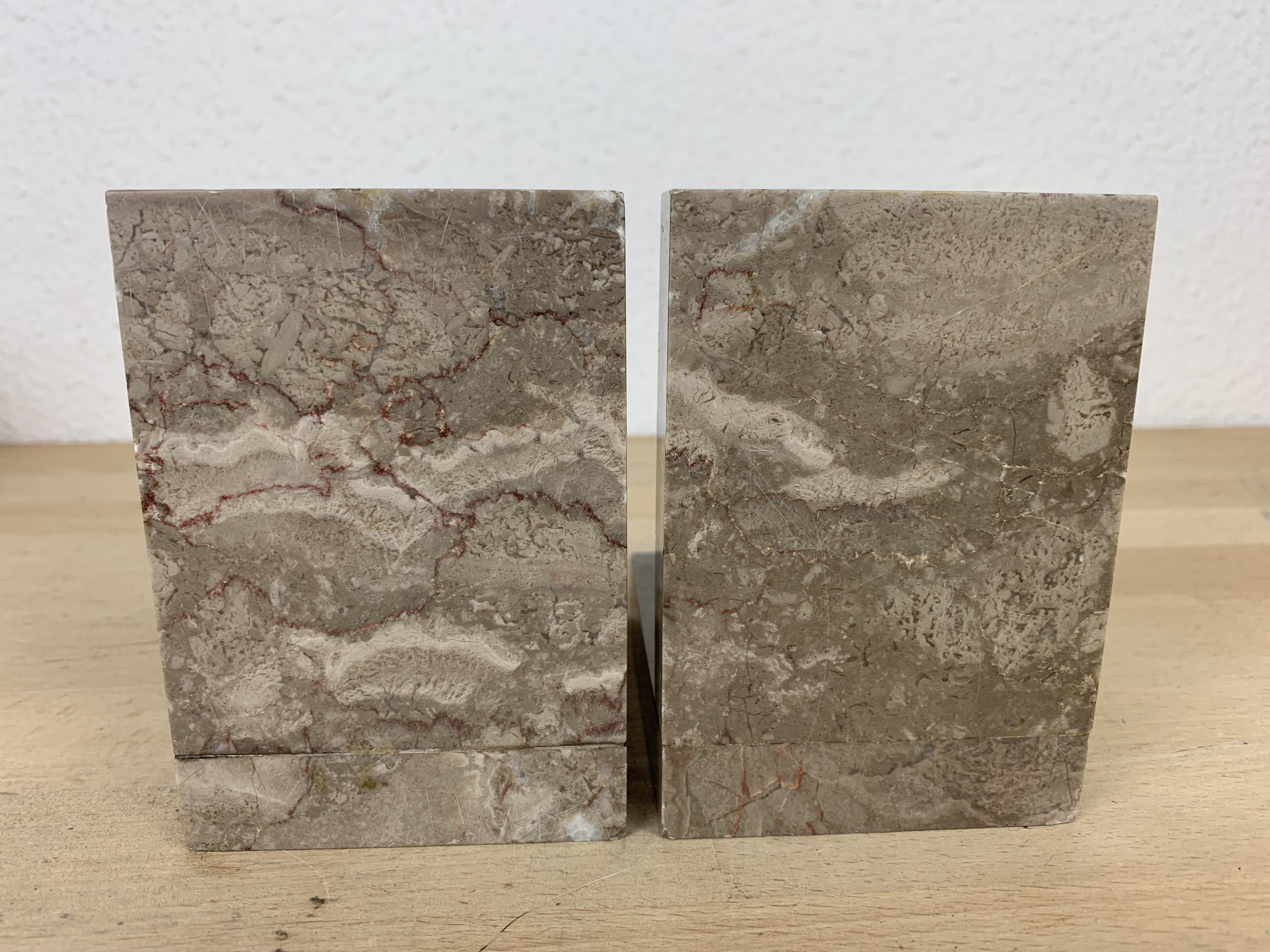 Pair of greenhouses geometric marble books art deco
