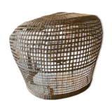 Wicker light fixture
