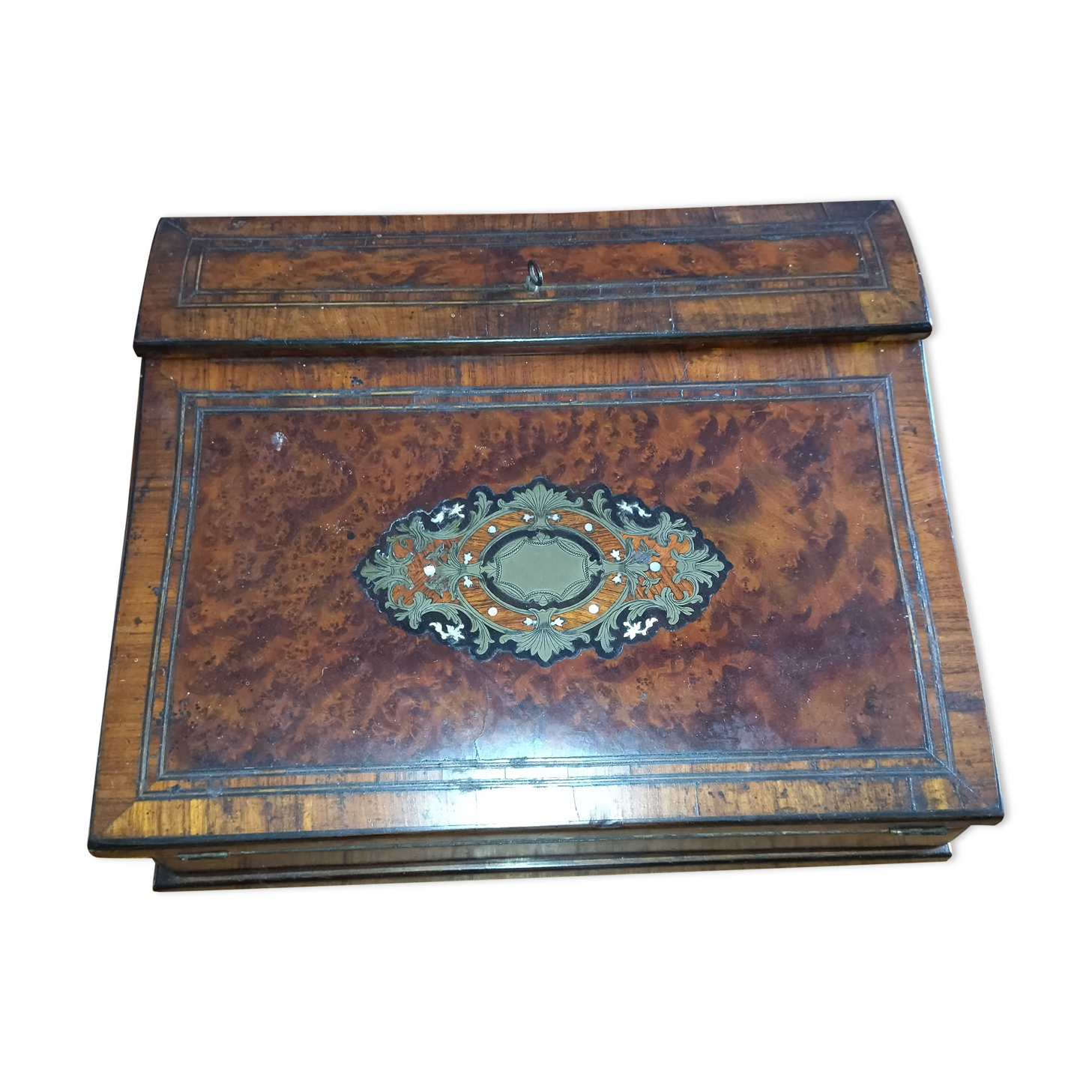 Ecritoire Napoléon III marqueterie Boulle XIXe siècle