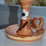 St Clement ceramic candle holder