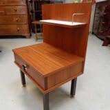 Vintage mid-century bedside table 1960's