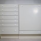 Postmodern highboard cabinet with fold-out desk by Interlübke, 1970s 1980s