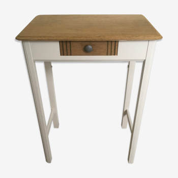 Wooden side table