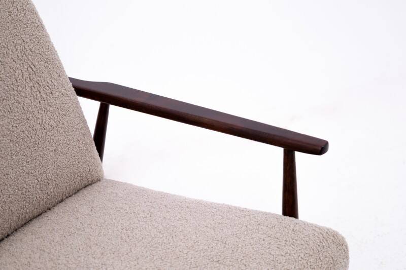 Armchair, model 300-190, designed by H. Lis, Poland, 1960s. After renovation.