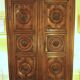 Antique Louis XV wardrobe – Carved solid walnut – Certificate of expertise