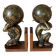 Pair of large vintage Mercurio d'Oro bookends